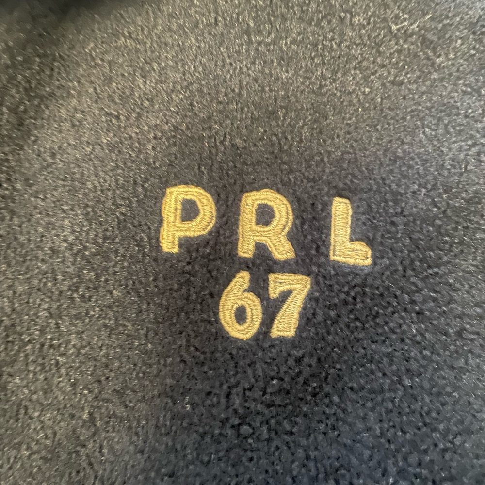 Polo by Ralph Lauren Men's Navy Varsity Jacket - Picture 2 of 5